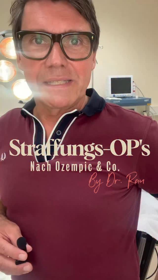 Viele, die mit Qzempiç®, Wegoyy® oder anderen Semaglutid-Präparaten abnehmen, fragen sich:
Brauche ich im Anschluss an das Abnehmen eine Straffungs-OP?
Die gute Nachricht ist: Der Eingriff ist oft weniger aufwendig, da der Weichteilmantel viel dünner geworden ist und die Haut sich zum Teil angepasst hat.
Die kürzeren OP-Zeiten sind mit geringeren Kosten und einer schnelleren Heilung verbunden.
Perfekt, um den neuen Körper auch wirklich genießen zu können.
Vereinbart gerne einen Termin über den online Terminkalender

https://www.doctolib.de/einzelpraxis/hamburg/dr-armin-rau-plastische-chirurgie-hamburg/booking/motives?specialityld=1297&telehealth=false&placeld=practice-364896&bookingFunnelSource=deep_link

oder telefonisch Mo-Fr 10-18h unter 040 4606 3344
Herzlichst, Euer Dr. Armin Rau

#plastischerchirurg #medicalbeautyhamburg #schönheitschirurgie #plastischechirurgiehamburg #hamburg #bauchstraffung #ozempic
