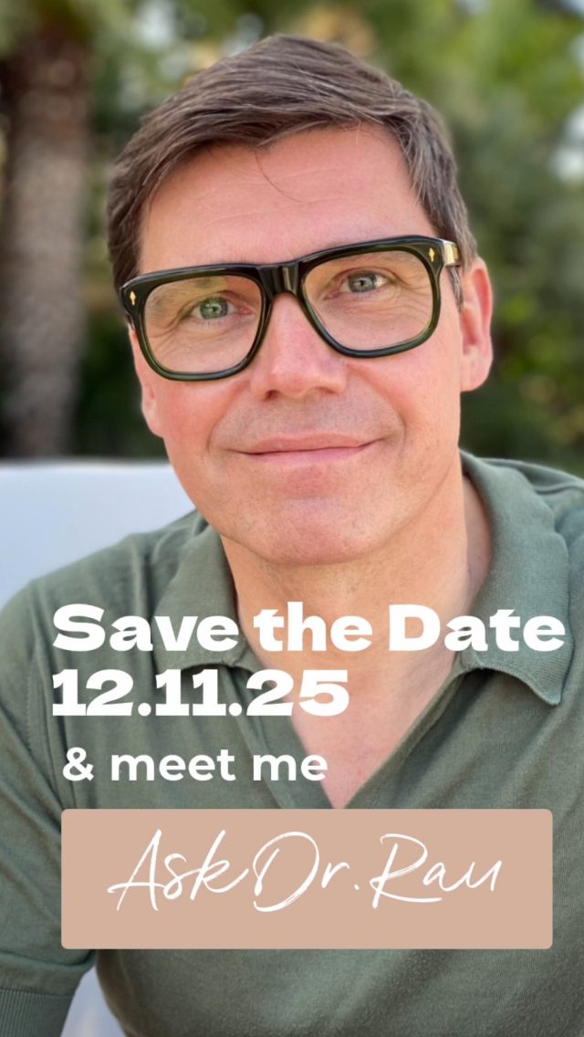 Einladung zum Patienten-Informationsabend - SAVE the DATE and meet me! 

Wann? am 12. November 2025

Wo? Praxis Dr. Armin Rau, Falkenried 88, 20251 Hamburg, Haus C, 1. OG

Worüber? 
Ästhetische Gesichtsbehandlung, Brustoperationen, Körperformung … und was euch noch zum Thema Plastische & Ästhetische Chirurgie interessiert 🤔 

Liebe Follower,
ich lade Euch zum informativen Abend in meiner Praxis am 12.11.25 ein.
In entspannter Atmosphäre möchte ich Euch über die verschiedenen Möglichkeiten der ästhetischen Gesichtsbehandlungen, Brustoperationen und Körperformungen informieren.
Hierbei darf ich Euch auch vorher-nachher Fotos meiner Patienten zeigen.
Interaktiv habt Ihr die Möglichkeit, Fragen zu den Themen der plastischen Chirurgie zu stellen.
Die Teilnehmerzahl ist begrenzt. Daher bitte ich Euch um zeitnahe Anmeldung per E-Mail unter
praxis@dr-armin-rau.de
Ich freue mich auf Euer Kommen.
Herzlichst, Euer Dr. Armin Rau

#plastischerchirurg #drarminrau #medicalbeautyhamburg #plastischechirurgiehamburg #hamburg #lidstraffung #facelift #brustvergrößerung